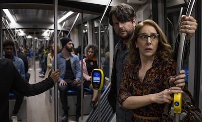 Cena da segunda temporada de 'O Mecanismo'.