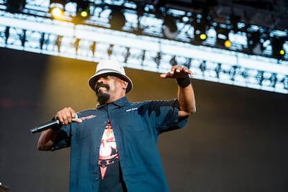 El rapero Sen Dog en un momento del concierto de Cypress Hill en el Icónica Santa Lucía Sevilla Fest, el 2 de julio de 2025.