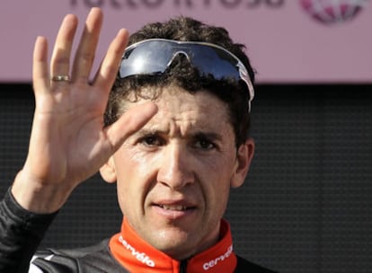 El ciclista Carlos Sastre