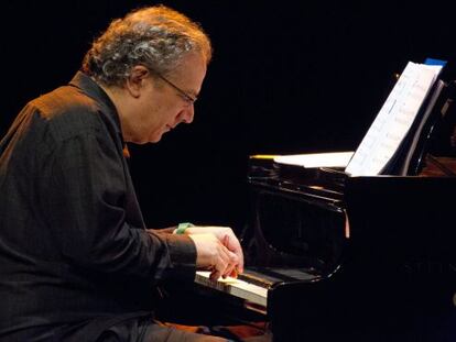 Uri Caine, en un concierto en Roma en diciembre de 2012.