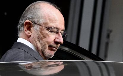 Rodrigo Rato, en Madrid, en octubre de 2014.