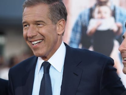 El presentador de la NBC, Brian Williams