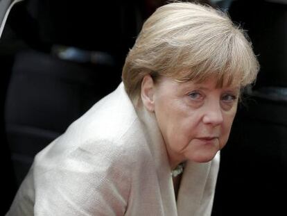 BRUSELAS (BÉLGICA) 26/06/2015.- La canciller alemana, Angela Merkel.