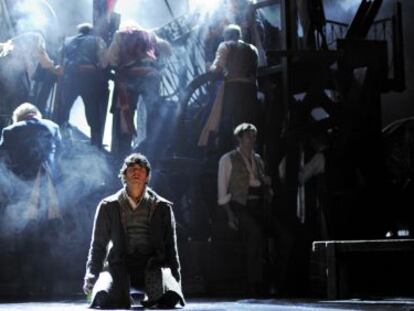 Una escena del musical  'Los miserables'. 