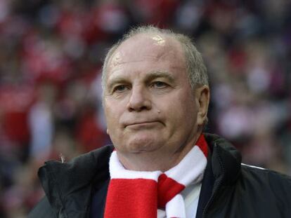 El presidente del Bayern de Múnich, Uli Hoeness.