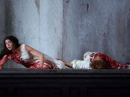 Lisette Oropesa, en una escena de 'Lucia di Lammermoor'.