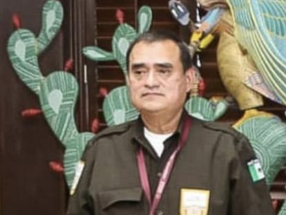 Salvador González Guerrero, jefe del Instituto Nacional de Migración en Chihuahua.