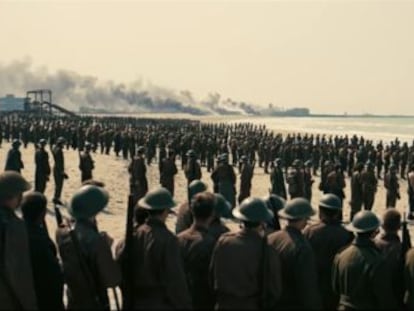Christopher Nolan reconstruye en Dunkerque la evacuación de 330.000 soldados aliados de las costas francesas en mayo de 1940, al inicio de la Segunda Guerra Mundial