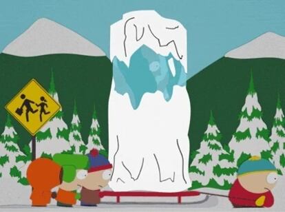 En el episodio 'El troglodita congelado' los niños protagonistas ponían en manos del científico loco del pueblo, su último hallazgo: un hombre de 1996 atrapado en un bloque de hielo. 