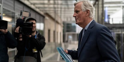 El negociador europeo para el Brexit, Michel Barnier, en Bruselas.