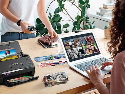 Epson lanza un escáner ultra rápido para subir a la nube tus viejas fotos