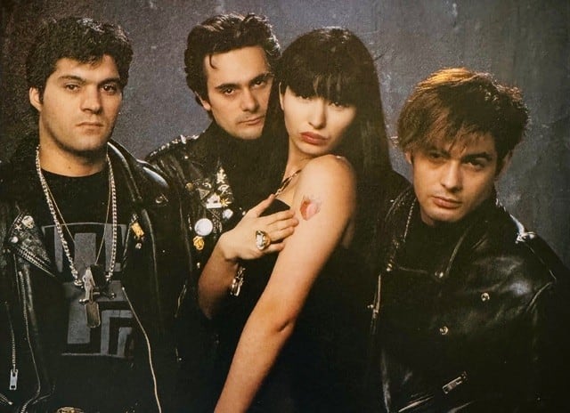 Los Romeos en una imagen de los años noventa, facilitada por Patrizia Escoin.