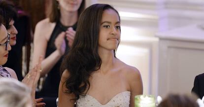 Malia Obama, el pasado marzo. 