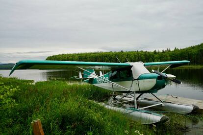 Hidroavión en Talkeetna.