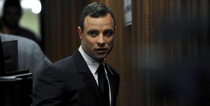 Oscar Pistorius, ante el juez.
