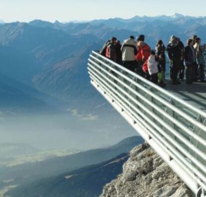 Plataforma de Dachstein, a 2700 metros de altura, en Austria.