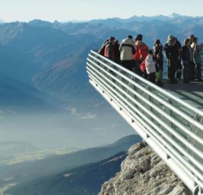 Plataforma de Dachstein, a 2700 metros de altura, en Austria.