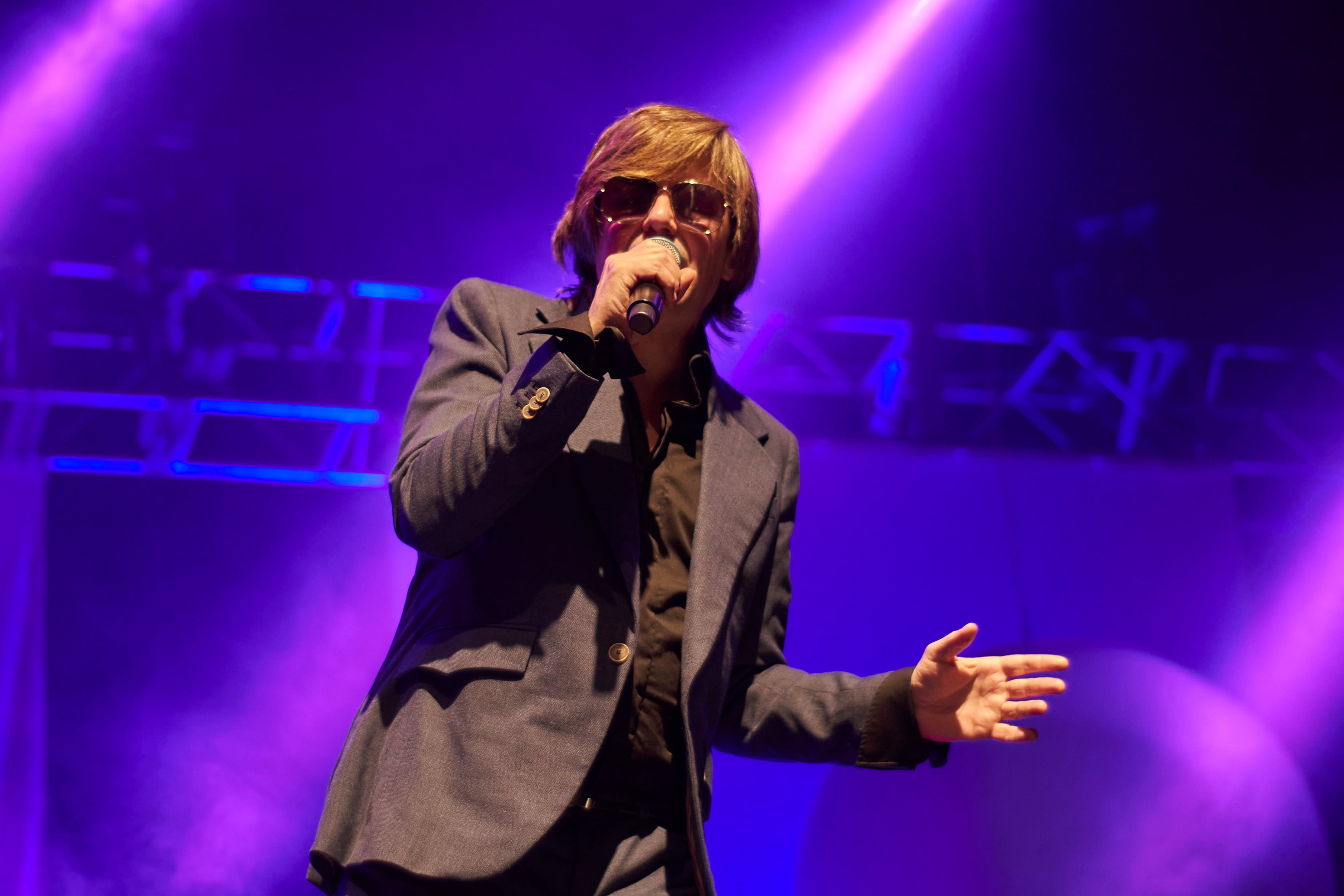 Nacho Vegas actuando en México el 20 de enero de 2024. 