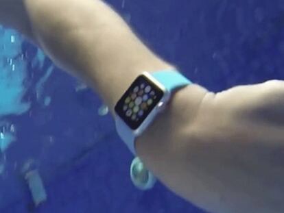 Prueban la resistencia al agua del Apple Watch