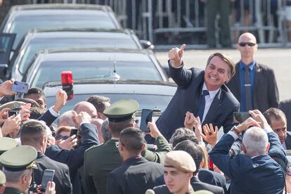 O presidente do Brasil, Jair Bolsonaro.