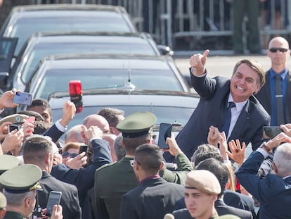 O presidente do Brasil, Jair Bolsonaro.