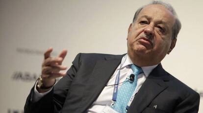 El empresario mexicano Carlos Slim.