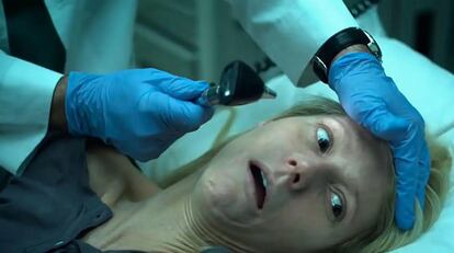 Escena de la película Contagio