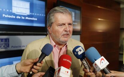 Íñigo Méndez de Vigo, hace unos días en el Palacio de La Moncloa.