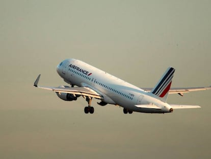 Avión de la aerolínea Air France.