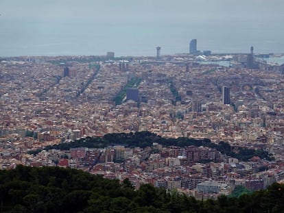 Vista de la ciutat de Barcelona la setmana passada.
