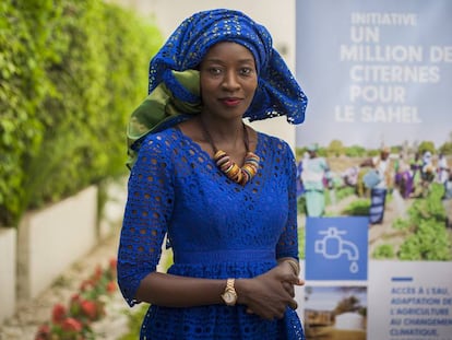 Coumba Sow, coordinadora de la oficina de la FAO para la resiliencia en África del Oeste y el Sahel, en Dakar, Senegal.