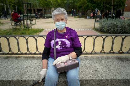 Ana María Pérez, de 78 años, llegó a Orcasitas con seis años desde un pueblo de Toledo.