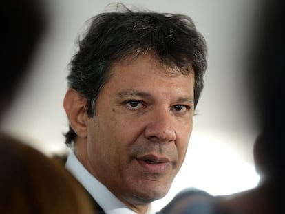 O prefeito de São Paulo, Fernando Haddad.