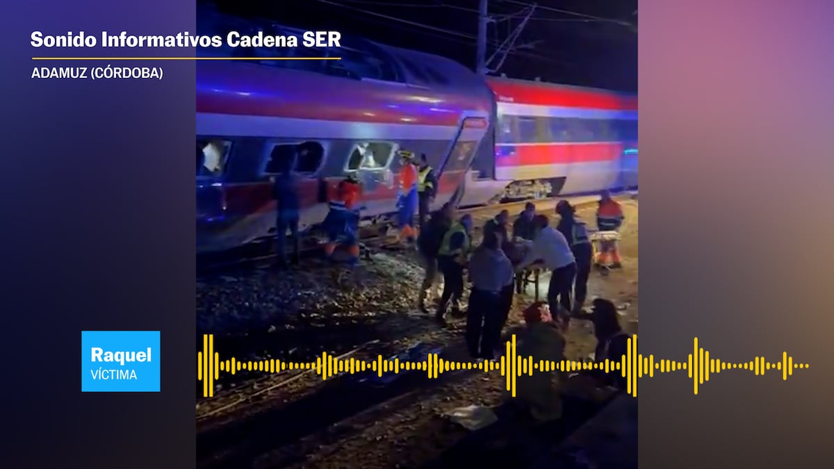 Los testimonios de víctimas del accidente de tren en Adamuz: “Salí despedida y abrí la puerta con la cabeza”