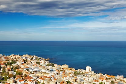 Bahía de Argel. En esta ciudad estuvo preso durante cinco años Miguel de Cervantes.