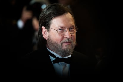 El cineasta danés Lars von Trier, el 14 de mayo de 2018, durante el festival de cine de Cannes.