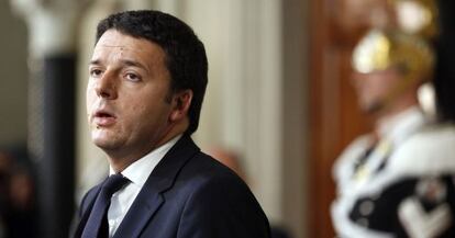Matteo Renzi, primer ministro de Italia