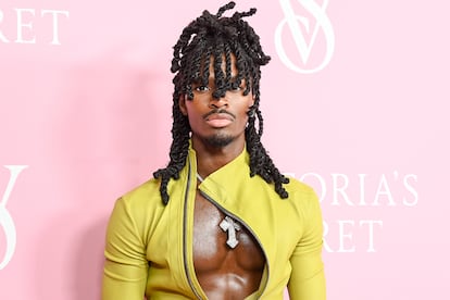 Alton Mason on the red carpet at the Victoria's Secret World Tour 2023 event at The Manhattan Center on September 6, 2023 in New York, New York. 