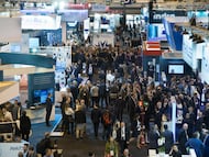 Visitantes en Ifema Madrid.