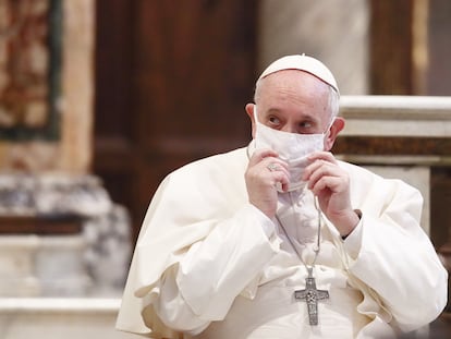 El papa Francisco el pasado 20 de octubre en Roma.