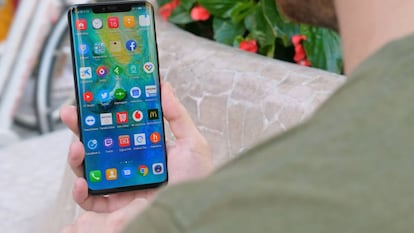 Uso del Huawei Mate 20 Pro