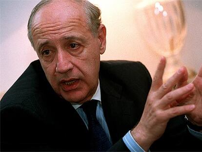 Roberto Lavagna, durante una entrevista en Madrid en noviembre de 2002.