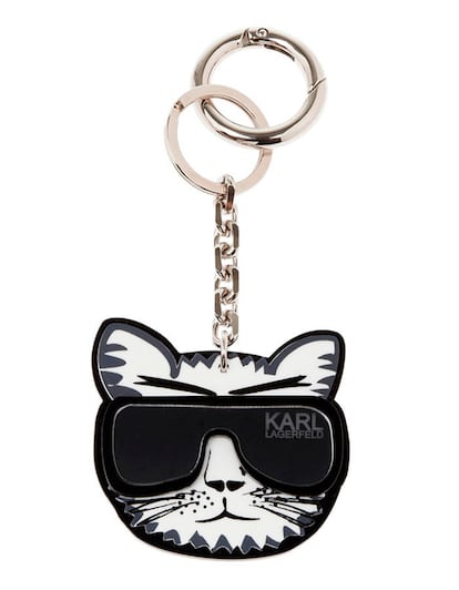 Llavero de tu mascota favorita de Karl Lagerfeld (100 euros).