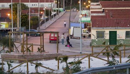 Barriada de Los Asperones, en Málaga.