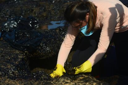 A estudante Lara Neri já havia se unido a voluntários no sábado, na praia de Muro Alto. “Não existe nenhum tipo de coordenação do poder público. Os voluntários chegam e tentam resolver tudo”, conta. 