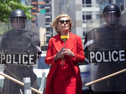 Christine Baranski, en una imagen de la sexta y última temporada de 'The Good Fight'.