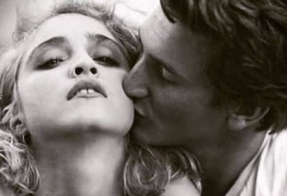 Madonna y Sean Penn, en los 80.