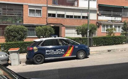 Un coche de la Policía Nacional, en una imagen de archivo.