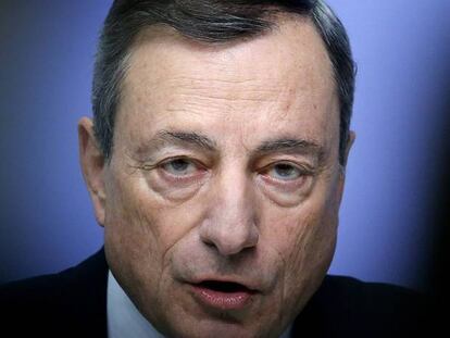 Mario Draghi, presidente del BCE