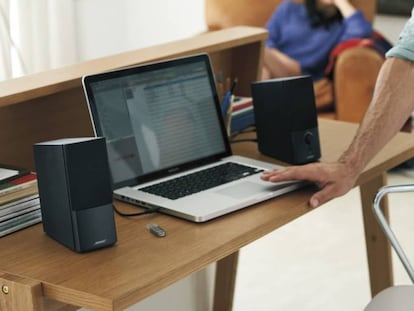 Estos sistemas de altavoces se adaptan a ordenadores portátiles y de sobremesa.